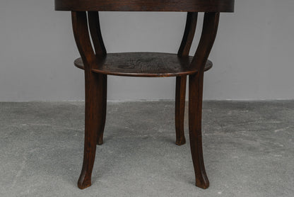 Jugendstil Beistelltisch aus Eiche - Anfang des 20.Jahrhunderts