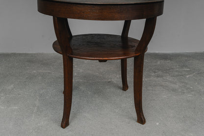 Jugendstil Beistelltisch aus Eiche - Anfang des 20.Jahrhunderts