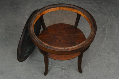 Jugendstil Beistelltisch aus Eiche - Anfang des 20.Jahrhunderts