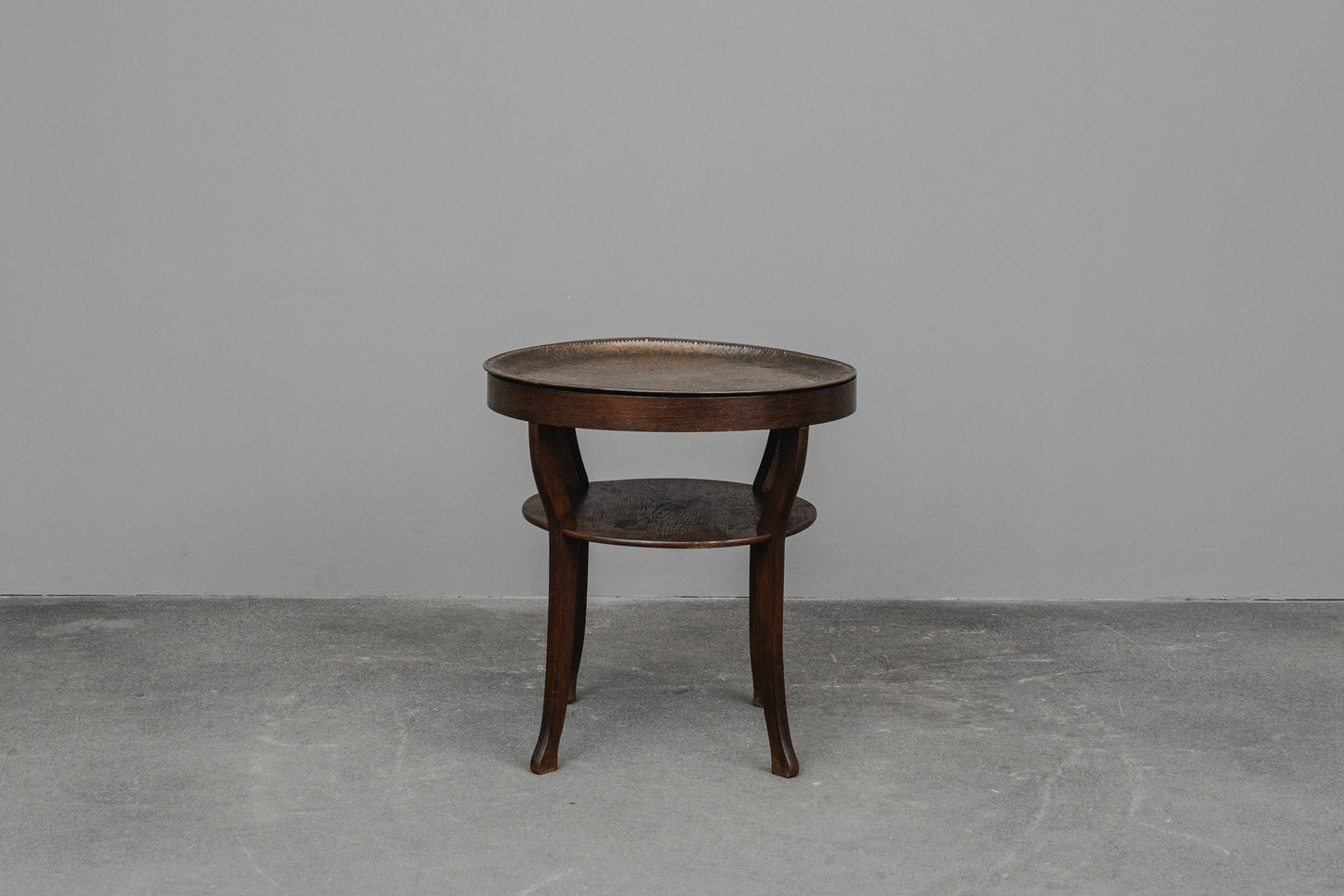 Jugendstil Beistelltisch aus Eiche - Anfang des 20.Jahrhunderts