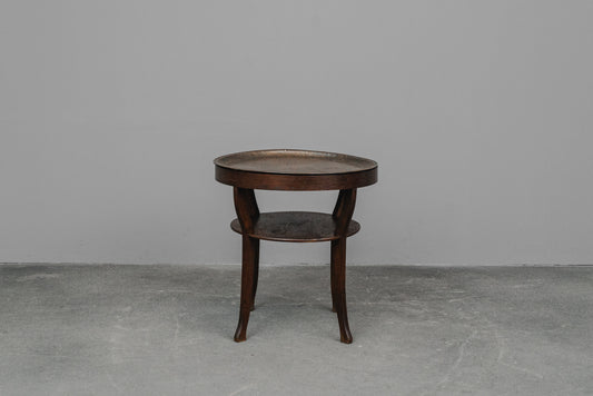 Jugendstil Beistelltisch aus Eiche - Anfang des 20.Jahrhunderts