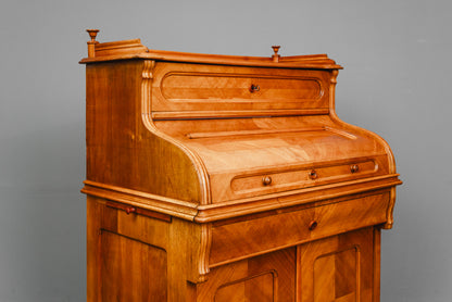 Louis Philippe Zylindersekretär aus Kirsche - Mitte des 19.Jahrhunderts