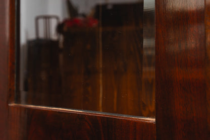 Biedermeier Stil Bücherschrank in Mahagoni - erste Hälfte des 20.Jahrhunderts
