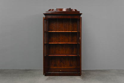 Biedermeier Stil Bücherschrank in Mahagoni - erste Hälfte des 20.Jahrhunderts