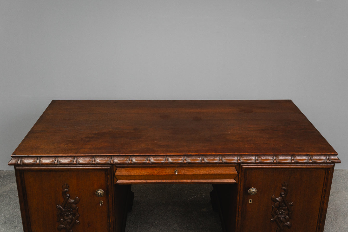 Jugendstil Schreibtisch in Eiche - Anfang des 20.Jahrhunderts