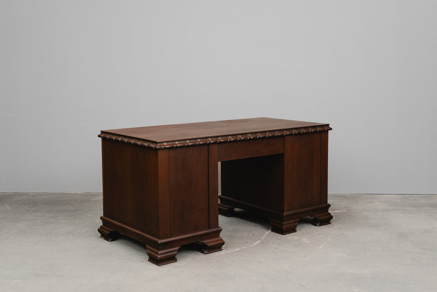Jugendstil Schreibtisch in Eiche - Anfang des 20.Jahrhunderts