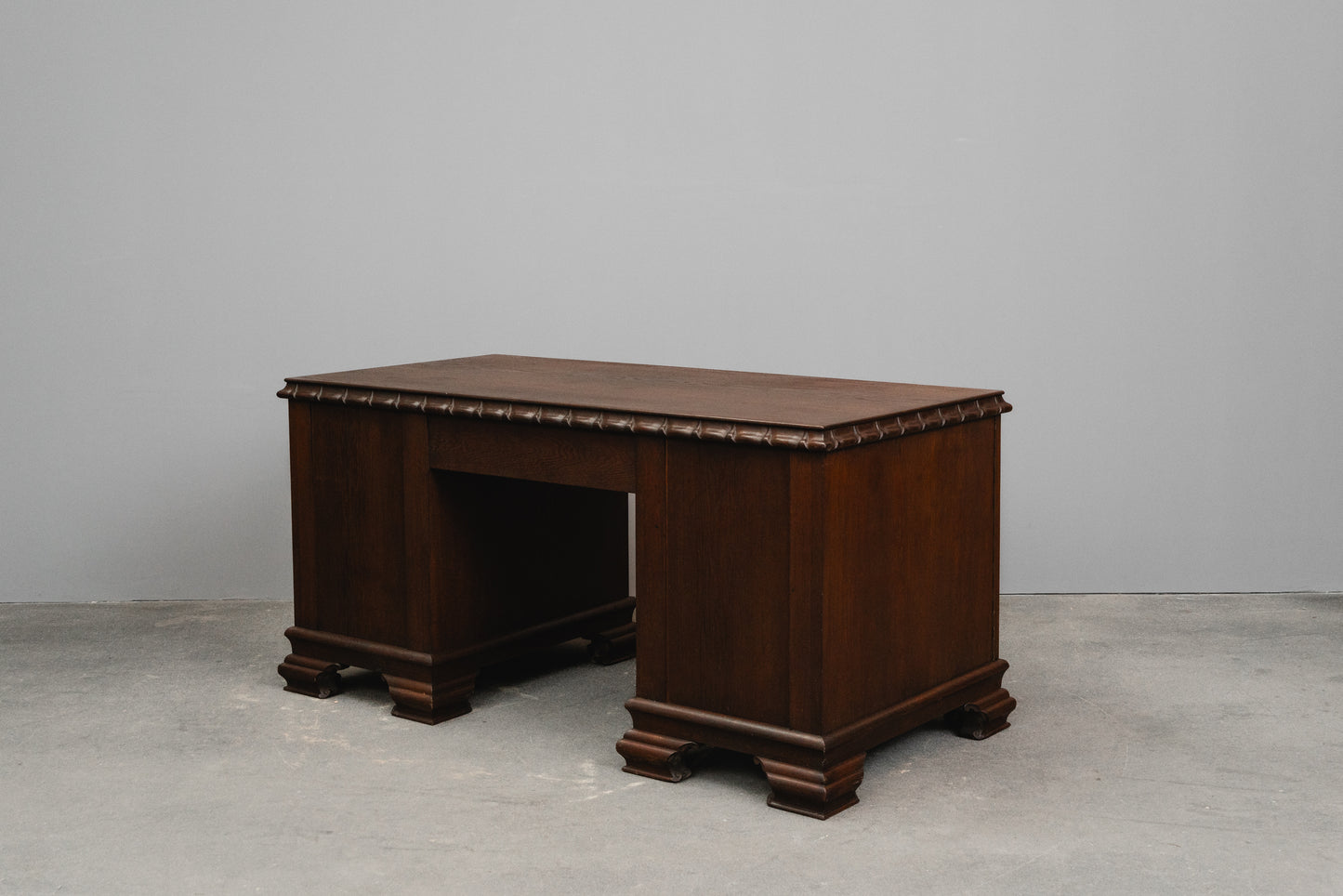 Jugendstil Schreibtisch in Eiche - Anfang des 20.Jahrhunderts
