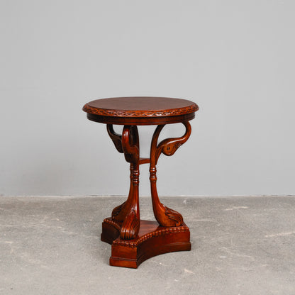 Biedermeier Stil Beistelltisch in Mahagoni - zweite Hälfte des 20.Jahrhunderts