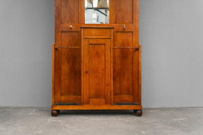 Jugendstil Garderobe in Eiche - Anfang des 20.Jahrhunderts