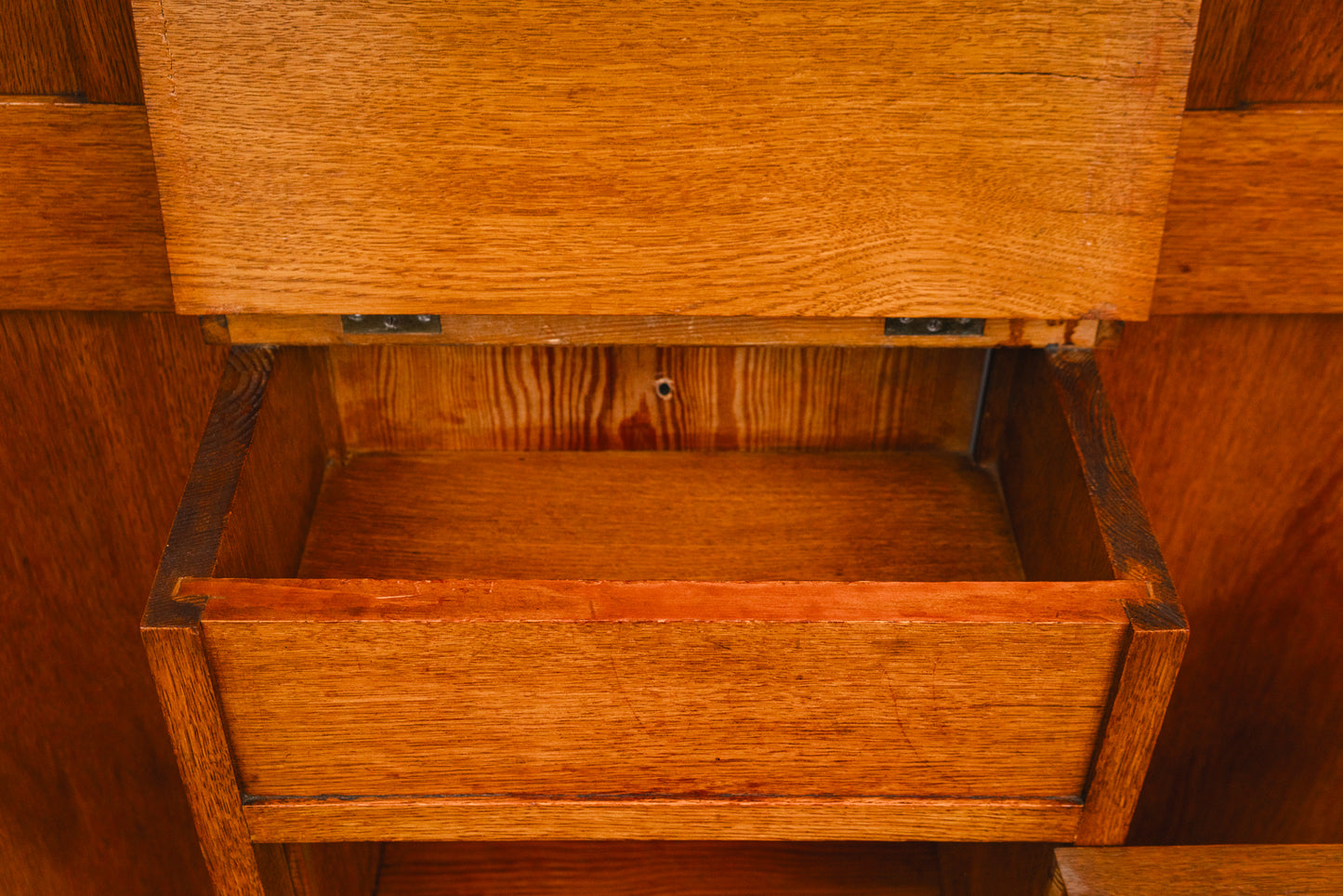 Jugendstil Garderobe in Eiche - Anfang des 20.Jahrhunderts