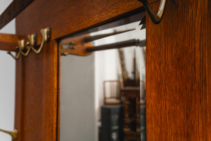 Jugendstil Garderobe in Eiche - Anfang des 20.Jahrhunderts