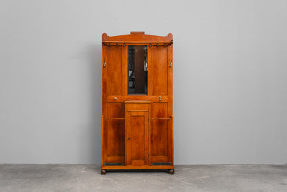 Jugendstil Garderobe in Eiche - Anfang des 20.Jahrhunderts