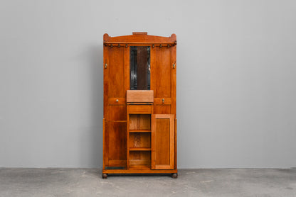 Jugendstil Garderobe in Eiche - Anfang des 20.Jahrhunderts