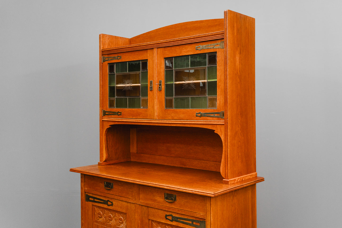 Jugendstil Buffet in Eiche - Anfang des 20.Jahrhunderts