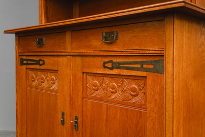 Jugendstil Buffet in Eiche - Anfang des 20.Jahrhunderts
