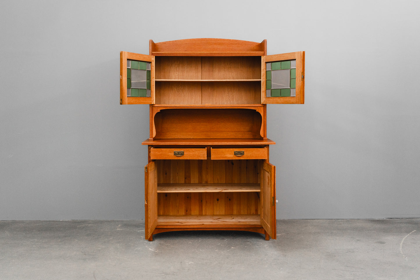 Jugendstil Buffet in Eiche - Anfang des 20.Jahrhunderts