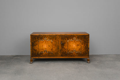 Art Déco Sideboard in Birke - erste Hälfte des 20.Jahrhunderts