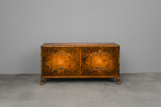 Art Déco Sideboard in Birke - erste Hälfte des 20.Jahrhunderts