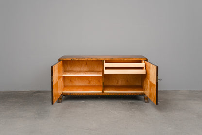 Art Déco Sideboard in Birke - erste Hälfte des 20.Jahrhunderts