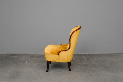 Mid-Century Paar Sessel in Gelb - Mitte des 20.Jahrhunderts