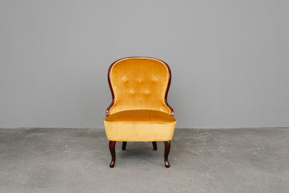 Mid-Century Paar Sessel in Gelb - Mitte des 20.Jahrhunderts
