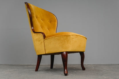 Mid-Century Paar Sessel in Gelb - Mitte des 20.Jahrhunderts