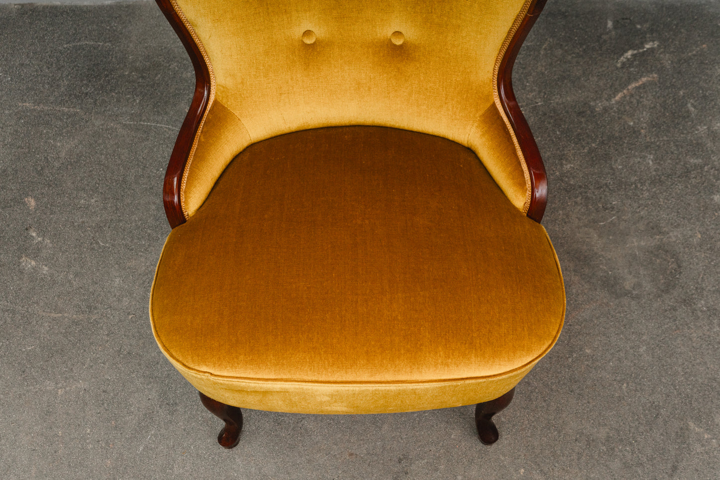 Mid-Century Paar Sessel in Gelb - Mitte des 20.Jahrhunderts
