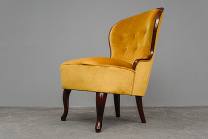 Mid-Century Paar Sessel in Gelb - Mitte des 20.Jahrhunderts