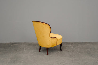 Mid-Century Paar Sessel in Gelb - Mitte des 20.Jahrhunderts