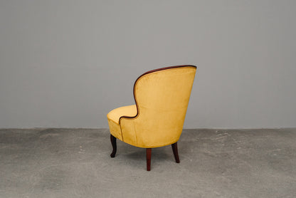 Mid-Century Paar Sessel in Gelb - Mitte des 20.Jahrhunderts