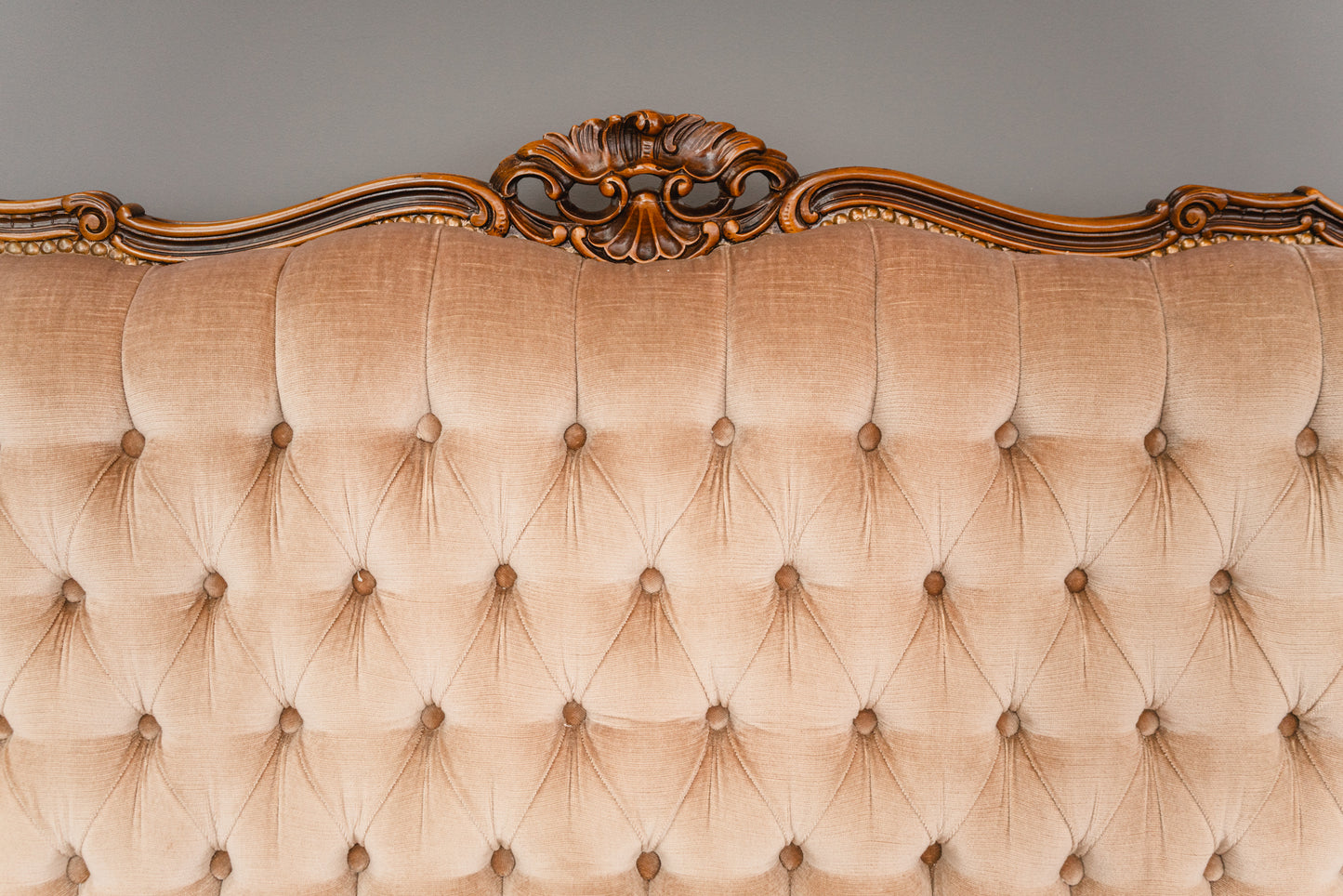 Barock Stil Sofa in Vollholz - aus dem 20.Jahrhundert
