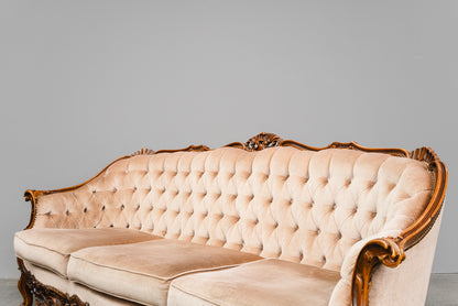 Barock Stil Sofa in Vollholz - aus dem 20.Jahrhundert