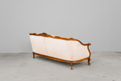 Barock Stil Sofa in Vollholz - aus dem 20.Jahrhundert