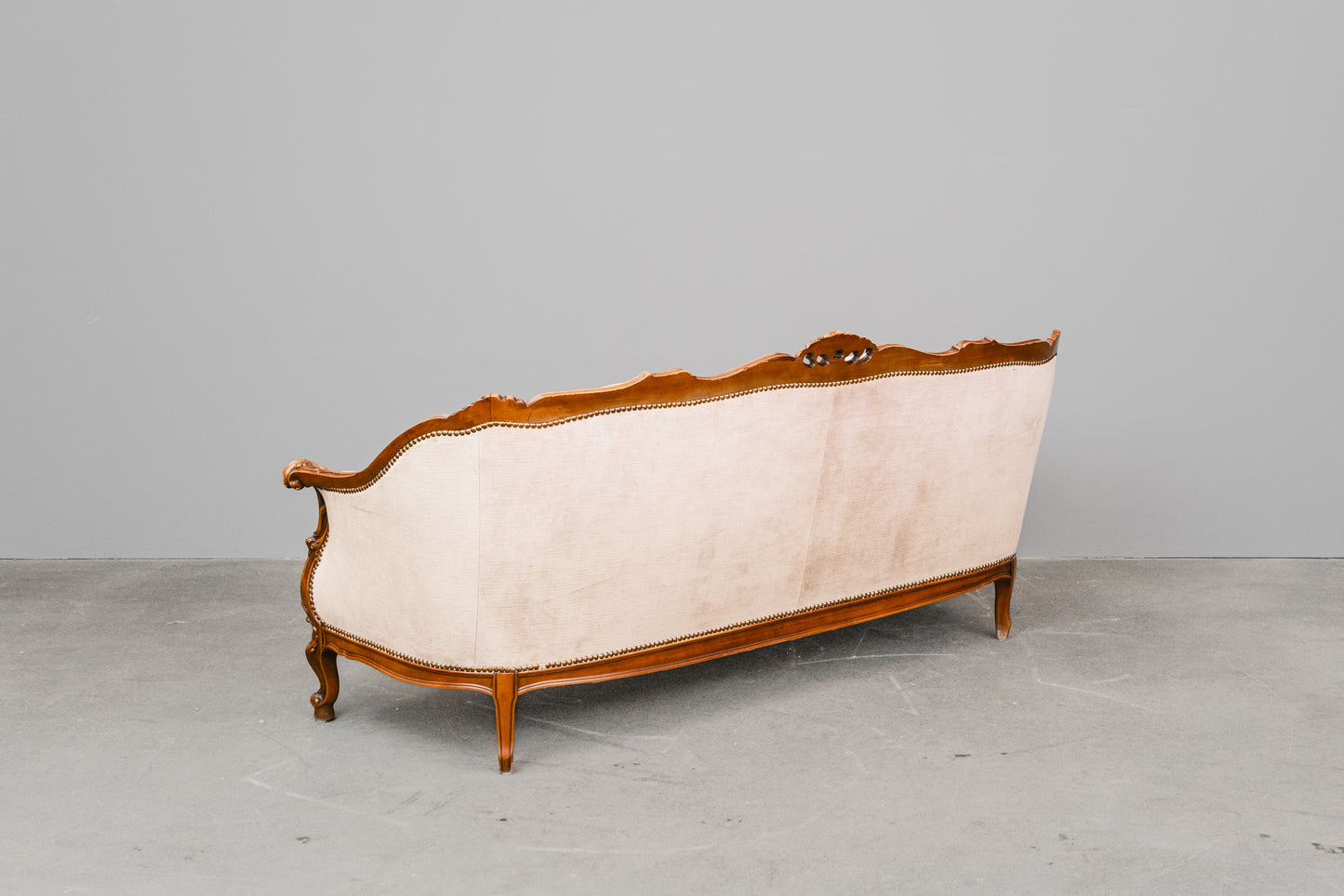 Barock Stil Sofa in Vollholz - aus dem 20.Jahrhundert