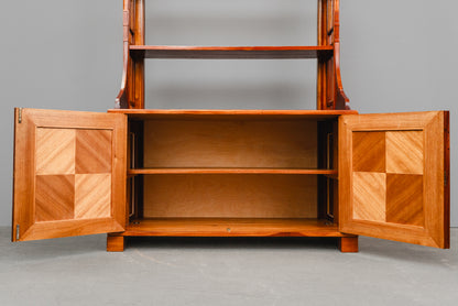 Jugendstil Bücherschrank in Mahagoni - Anfang des 20.Jahrhunderts