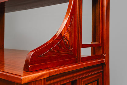 Jugendstil Bücherschrank in Mahagoni - Anfang des 20.Jahrhunderts