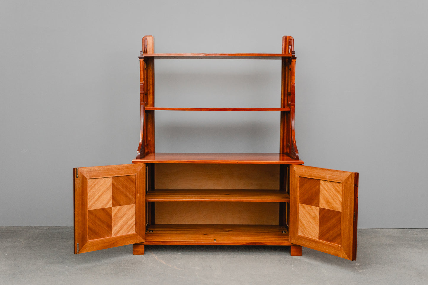 Jugendstil Bücherschrank in Mahagoni - Anfang des 20.Jahrhunderts