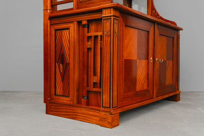 Jugendstil Bücherschrank in Mahagoni - Anfang des 20.Jahrhunderts