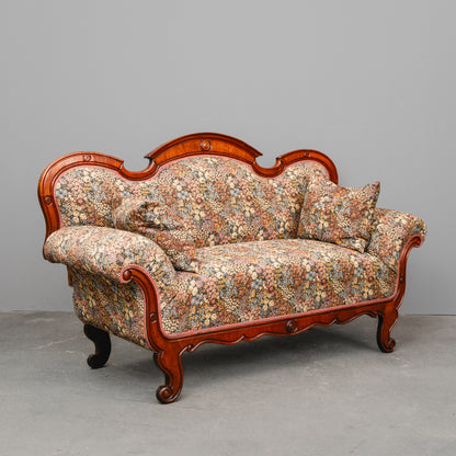 Biedermeier Sofa in Mahagoni - Mitte des 19.Jahrhunderts