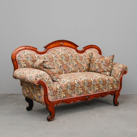Biedermeier Sofa in Mahagoni - Mitte des 19.Jahrhunderts
