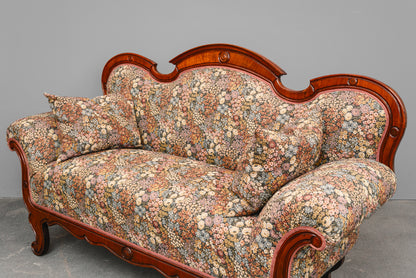 Biedermeier Sofa in Mahagoni - Mitte des 19.Jahrhunderts