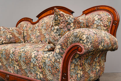 Biedermeier Sofa in Mahagoni - Mitte des 19.Jahrhunderts