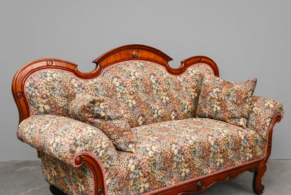 Biedermeier Sofa in Mahagoni - Mitte des 19.Jahrhunderts