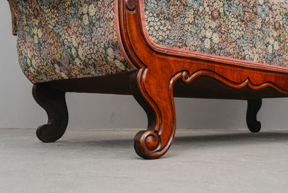 Biedermeier Sofa in Mahagoni - Mitte des 19.Jahrhunderts