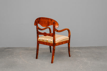 Biedermeier Stil Sitzgruppe in Birke - Anfang des 20.Jahrhunderts