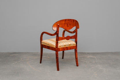 Biedermeier Stil Sitzgruppe in Birke - Anfang des 20.Jahrhunderts