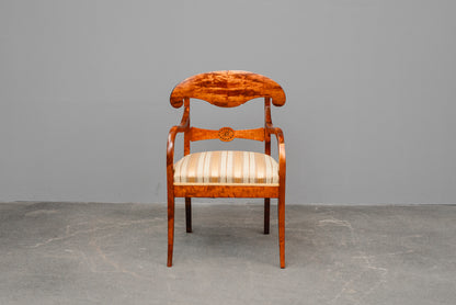 Biedermeier Stil Sitzgruppe in Birke - Anfang des 20.Jahrhunderts