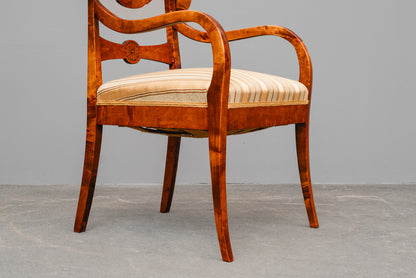 Biedermeier Stil Sitzgruppe in Birke - Anfang des 20.Jahrhunderts