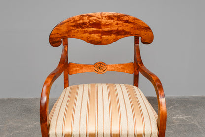 Biedermeier Stil Sitzgruppe in Birke - Anfang des 20.Jahrhunderts