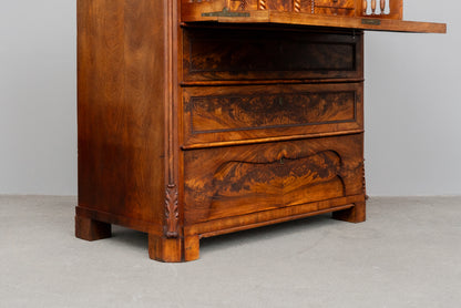 Biedermeier Kommode in Mahagoni - Mitte des 19.Jahrhunderts